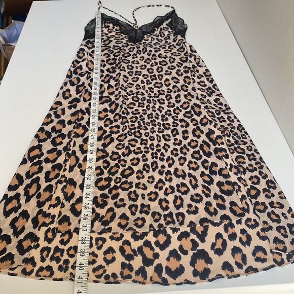Victoria's Secret Leopard Print Lace Slip Dress Chemise Size XS - Picture 15 of 16